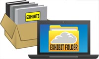 Exhibit folder